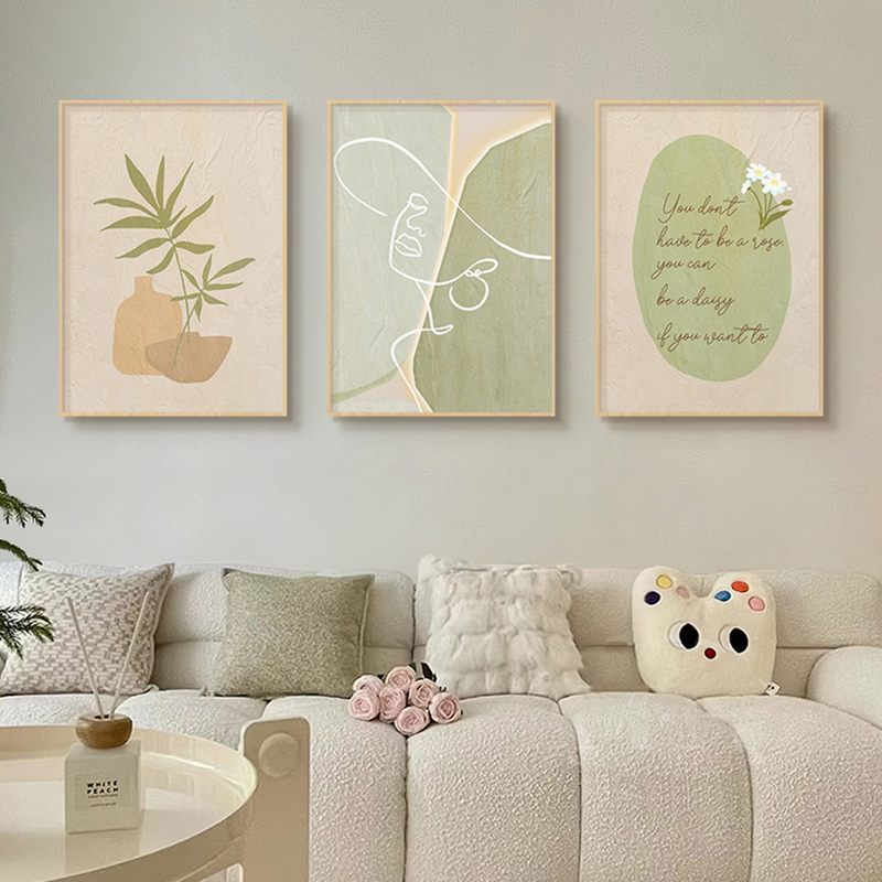 Wooden Cream Style Abstract Li - Korean Arts And Lifestyle 评论和价格