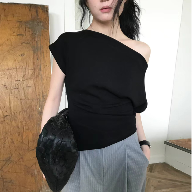 Elegant One-Shoulder Design Se - Korean Lifestyle & Kids Boutique 评论和价格