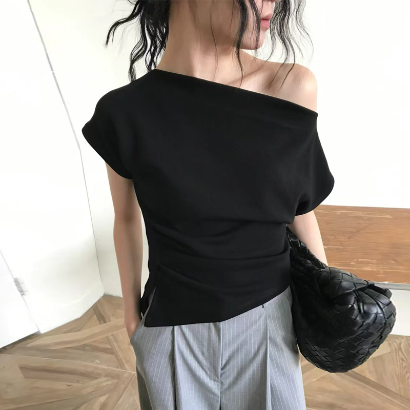 Elegant One-Shoulder Design Se - Korean Lifestyle & Kids Boutique 评论和价格