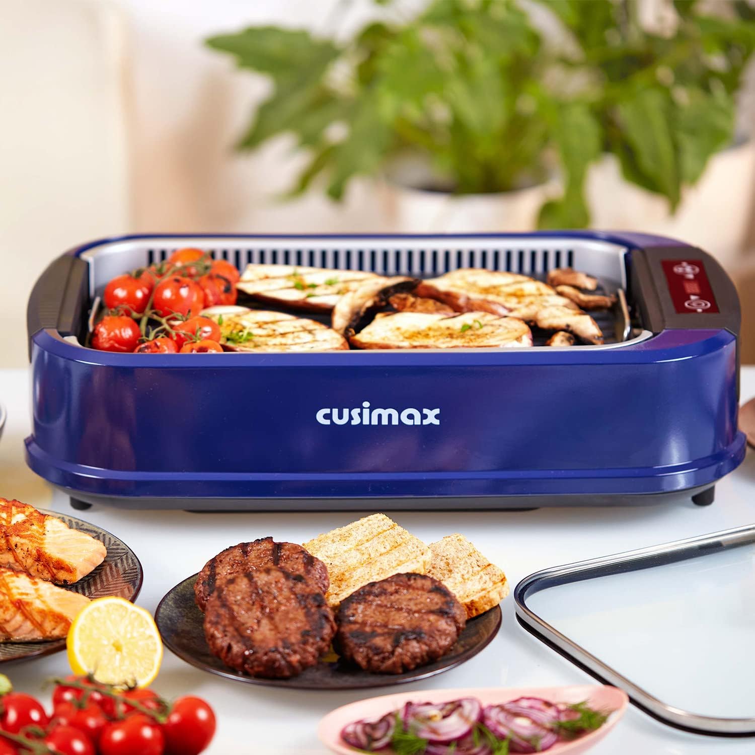 Smokeless Indoor Grill 1500W w - Korean Bbq Grill 评论和价格