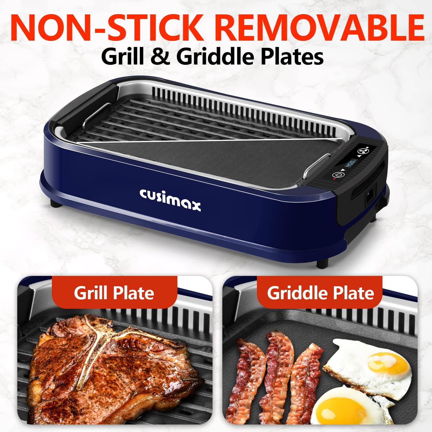 Smokeless Indoor Grill 1500W w - Korean Bbq Grill 评论和价格