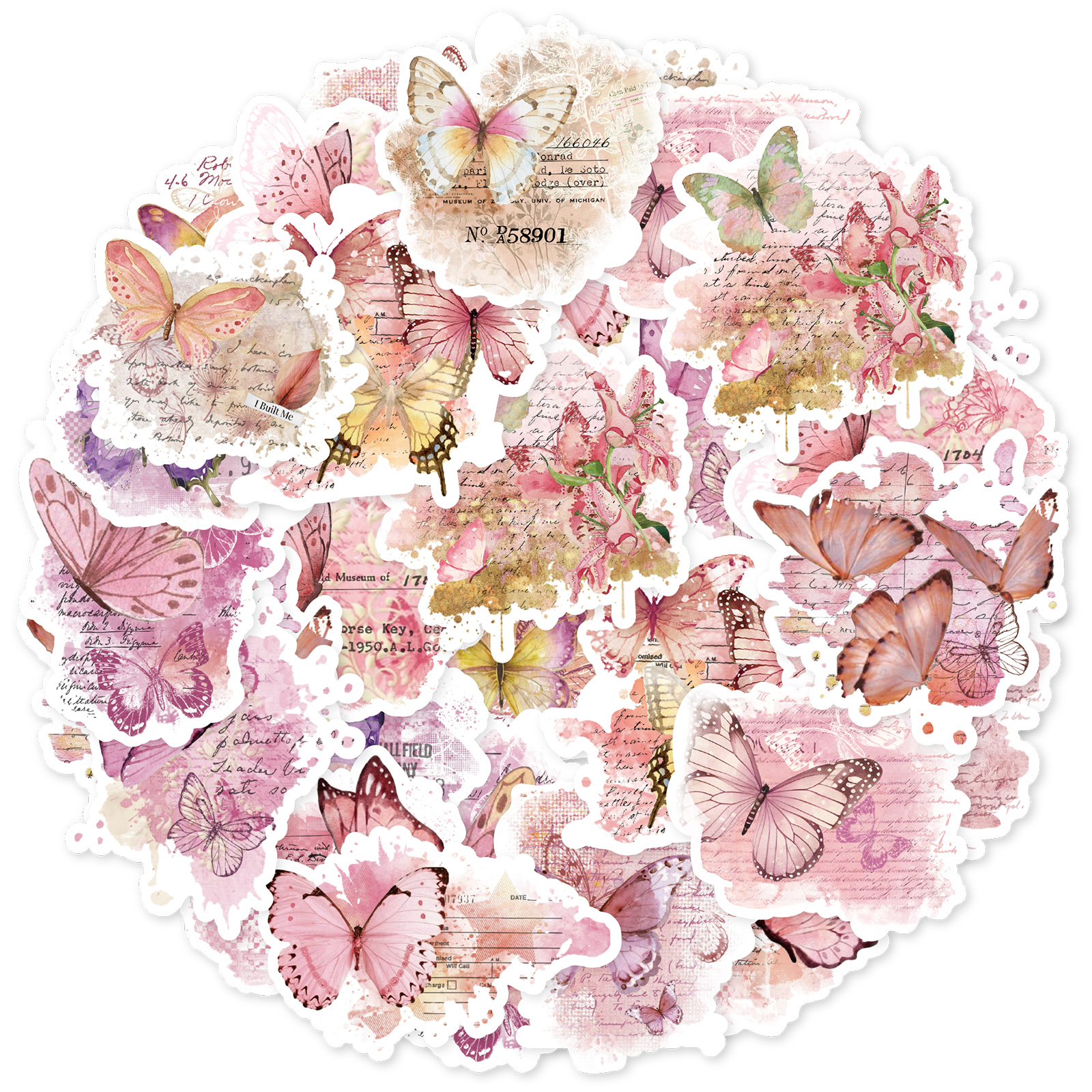 Etori Life Pink Watercolor But - Korean Lifestyle & Kids Boutique 评论和价格
