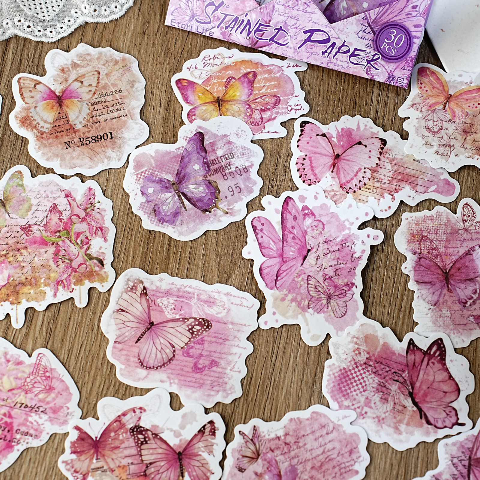 Etori Life Pink Watercolor But - Korean Lifestyle & Kids Boutique 评论和价格