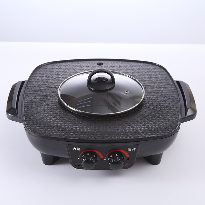 1600W Electric Multi-Cooker wi - Korean Bbq Grill 评论和价格