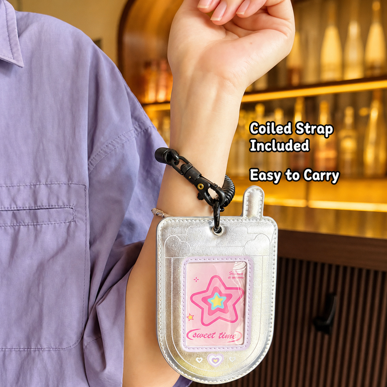 Id Card Case Retro Photocard H - Korean Daily Lifestyle 评论和价格