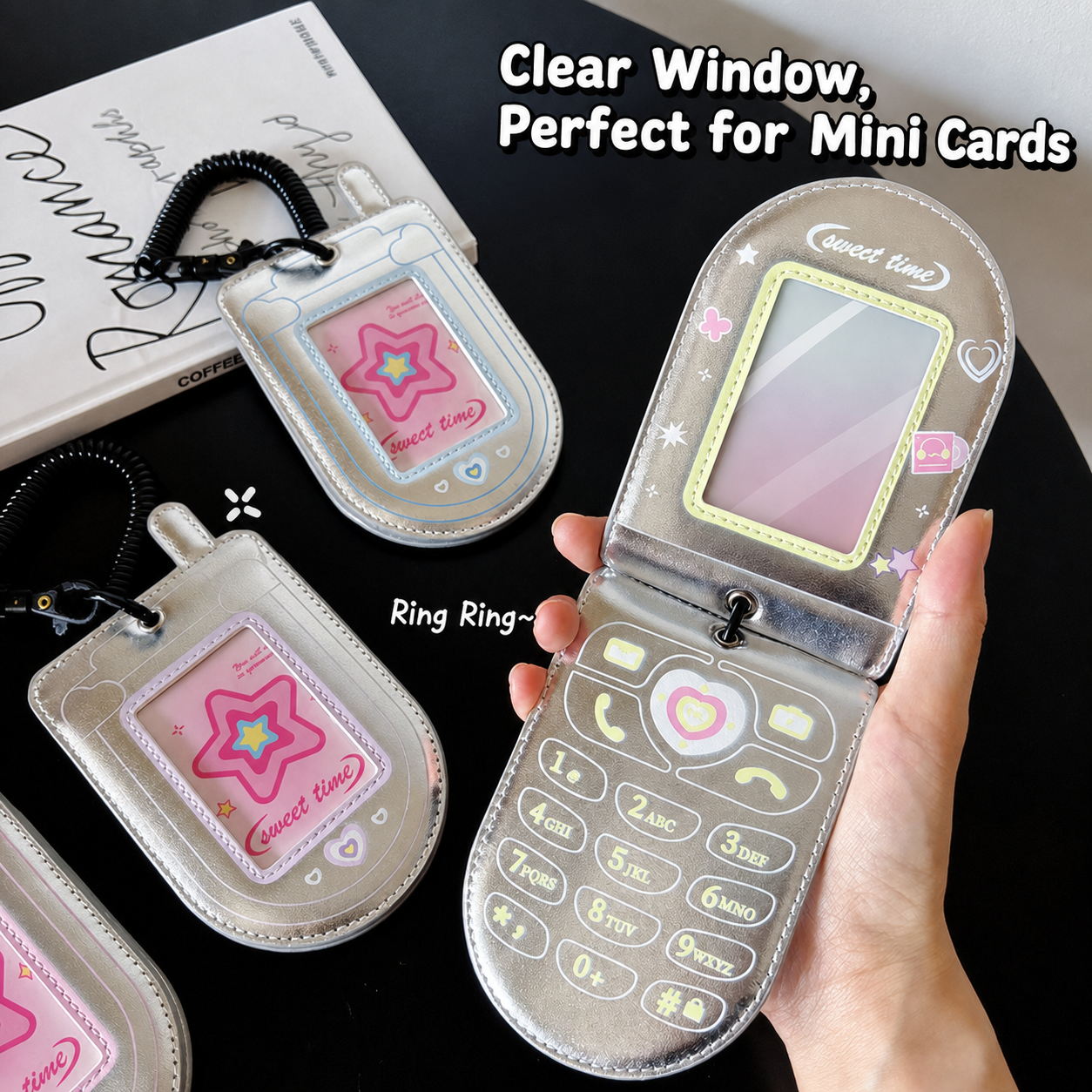 Id Card Case Retro Photocard H - Korean Daily Lifestyle 评论和价格