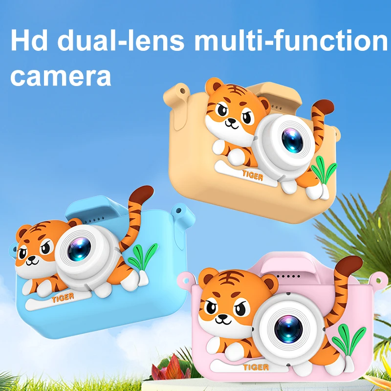 Kids Mini Camera Cartoon Tiger - Korean Girl Lifestyle 评论和价格