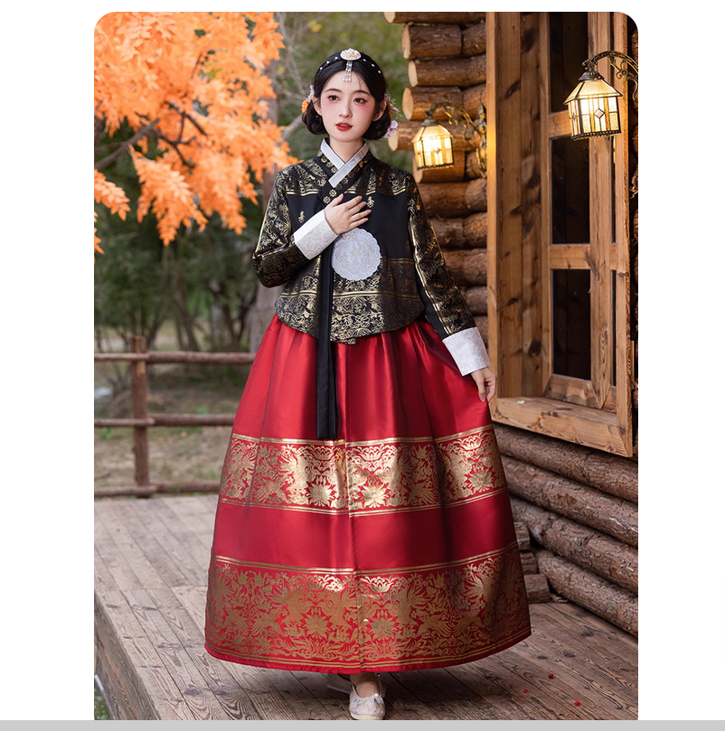 Ethnic style retro Hanbok temp - Korean Lifestyle & Kids Boutique 评论和价格