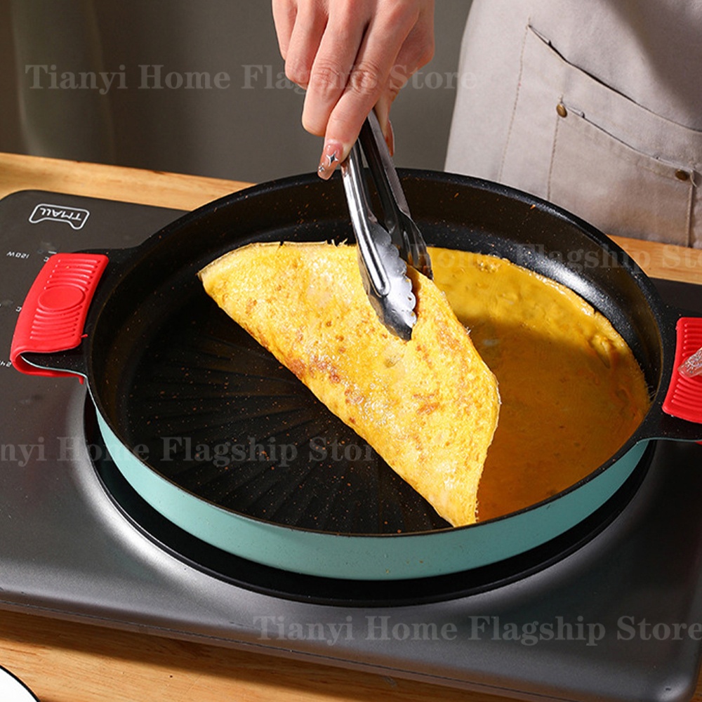 Grill Pan Round Non-Stick Barb - Korean Bbq Grill 评论和价格