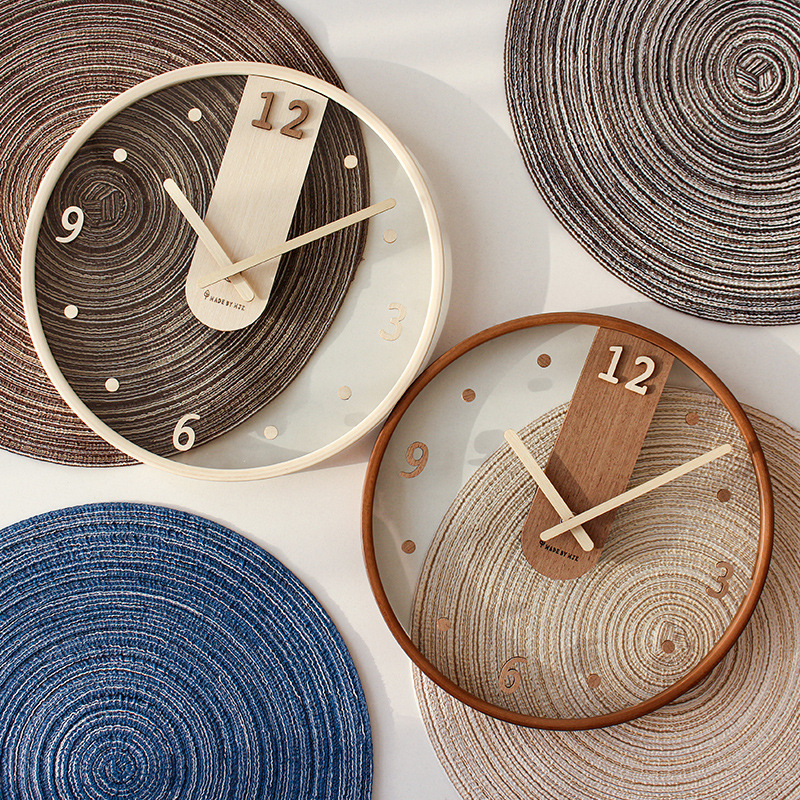 Design European Clock Wall Aes - Korean Arts And Lifestyle 评论和价格
