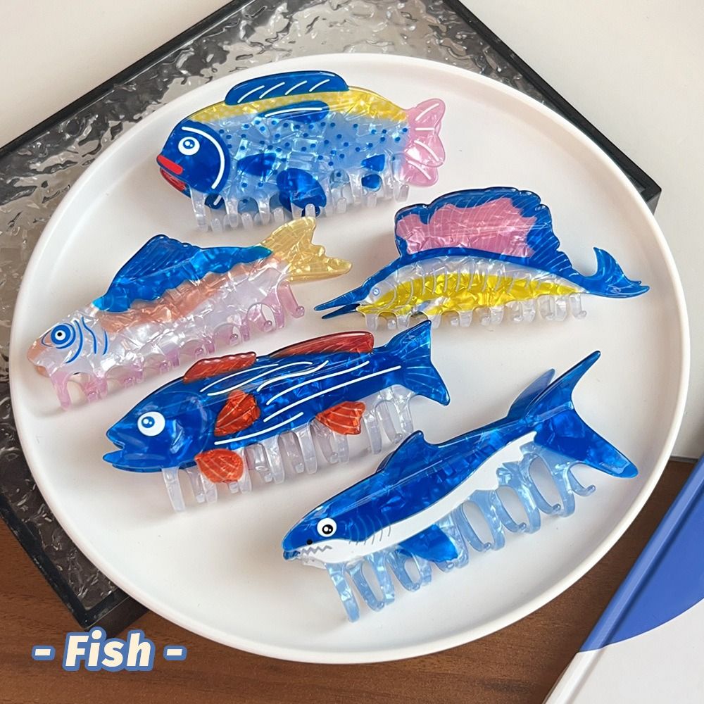 Sweet Hairpin Ocean Animal Hai - Korean Girl Lifestyle 评论和价格