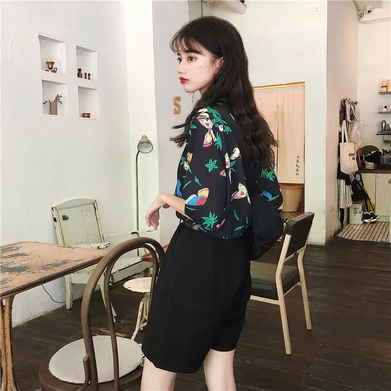 Shirts Women Corduroy Patch Po - Korean Daily Lifestyle 评论和价格