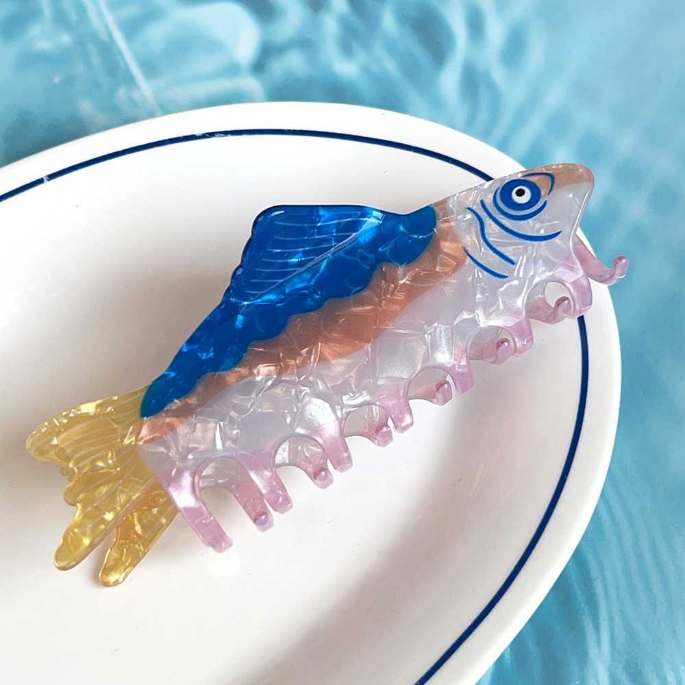 Hairpin Ocean Animal Hair Claw - Korean Girl Lifestyle 评论和价格